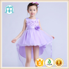 Venda quente Boutique roupas de menina Princesa vestido de Flor Swallowtail saia Lindo vestido de Noiva Para 3-12 anos